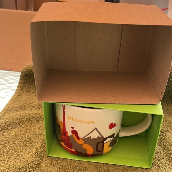 Starbucks Munchen  you are here collection new in box.  2019 excellent shape. - Picture 2 of 8